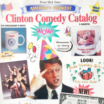 1995 President Bill Clinton Comedy Catalog Novelty Political Humor Vinta... - $459.90 MXN