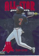 1997 Collectors Choice All Star Collection Kenny Lofton 25 Braves - £0.79 GBP