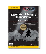 1 pack of 100 BCW Acid Free 7 ½&quot; X 10 ½&quot; Golden Age Comic Backing Boards - $22.53