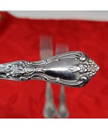 3X ONEIDA Kennett Square 1 Dinner 2 Salad FORKS Distinction Deluxe HH Stainless - $8.48