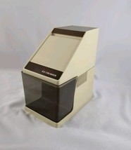 Retro Rival Electric Beige Brown Ice Crusher Grinder Machine Model 840/1 - £11.09 GBP