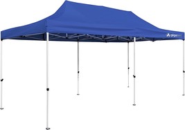 Gigatent Pop Up Canopy 10&#39; X 20&#39; - Rain And Waterproof, Adjustable Heigh... - £482.97 GBP