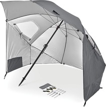 The 9-Foot Sport-Brella Premiere Xl Upf 50 Umbrella Shelter For Sun And Rain - £78.31 GBP
