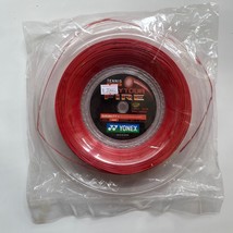 YONEX Poly Tour Fire 1.25mm 200m 16LGA Tennis String Red Reel NWT PTF125-2 - £148.55 GBP