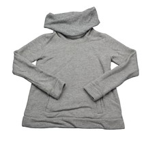 J Crew Sweater Womens PS Gray Petite Long Sleeve Turtleneck Pocket Knit ... - $19.68