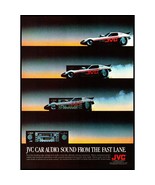 1983 JVC Car Stereo Vintage Print Ad Funny Car Fast Lane Audiophile Wall... - £8.30 GBP