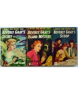 Beverly Gray 3 Lot Secret  Island Mystery  Scoop hc Clover Books Clair B... - £19.01 GBP