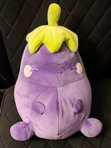 MochiOshis Eggplant 10 Inch Purple Plush Toy | Murasaki Nasukkoshi - $18.65