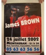 James Brown July 24th 2002 German Tour Poster Concert Gig - £239.05 GBP