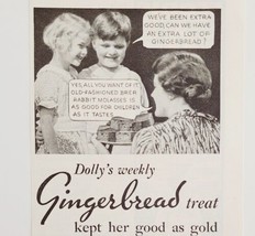 1934 Brer Rabbit Gingerbread Molasses Advertisement Food Baking Ephemera  - £15.71 GBP