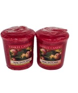 Yankee Candle Macintosh Apple Votive Candles Set Of 2 1.75 Oz - $9.49
