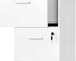 Yitahome 4-Drawer File Cabinet With Lock, White, Needs Assembly,, Sized ... - £91.46 GBP