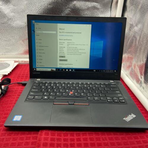 Primary image for Lenovo ThinkPad T470 14" Laptop i5 6th Gen Select 256gb 8 RAM Win 10 Pro