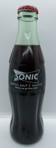 2000 Sonic DRVE-IN Better Best &amp; Beyond Tampa Fl 8 Ounce Glass Coca Cola Bottle - £38.93 GBP