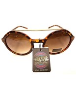 Retro Rewind  Womens Tortoise Gold Round Plastic Frames with Brown Lens NWT - £9.11 GBP