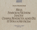Johann Sebastian Bach: Messe In H-Moll [Vinyl] - £39.04 GBP
