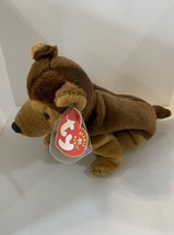 TY Beanie Babies Collection 2001 Courage the Dog Brown Plush Stuffed Toy... - $9.88