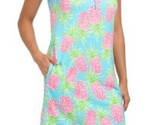 NWT G LIFESTYLE Pineapple Grove Ruffle Portrait Collar Sleeveless Dress ... - $69.99