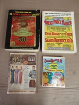 Vintage Mixed Lot of Sears Roebuck Catalogs Fall 1900 1902 1908 1936    L4 - £116.63 GBP