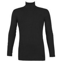 Jersey Dolcevita Hommes Manches Longues Coton Élastique Sweat-Shirt Cotonella - £13.16 GBP