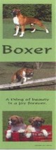 Bookmark BOXER Dog Breed Laminated Paper...Reduced Price - £2.16 GBP