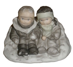 Kim Anderson Pretty As A Picture NOS Snow Where Else 284440 Kids Winter Figurine - £13.25 GBP
