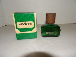 NOS Avon WEEKEND After Shave With Moisturizers-4 Ounce-Full-IOB - £15.57 GBP