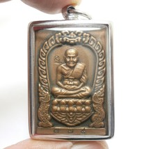 Lp Tuad Pendant 2 Bless By Lp Sang Wat Pakoh Thuad Thai Protection Buddha Amulet - £94.85 GBP