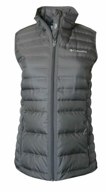 Primary image for Columbia Men's Mckay Lake Down Puffer Vest - Grey Size Small