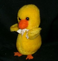 7&quot; VINTAGE CUDDLE WIT YELLOW DUCK CHICK STUFFED ANIMAL PLUSH TOY EASTER ... - $19.00