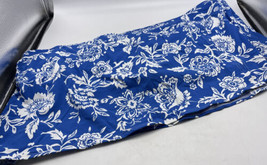 Lands End Swim Skirt Skort Blue White Floral Bathing Suit Bottom 26W Plus NEW - £21.61 GBP
