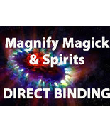 HAUNTED MAGNIFY ALL MAGICK &amp; KEPT SPIRITS, DJINN DIRECT BINDING WORK MAG... - £103.73 GBP