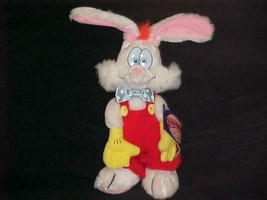 12&quot; Roger Rabbit Plush Toy With Poseable Ears and Tags By Applause 1987 - £46.97 GBP