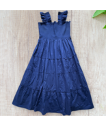 Hill House The Ellie Nap Dress Blue cotton spandex blend Size XXL - £94.15 GBP