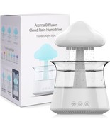 Cloud Rain Humidifier for Bedroom &amp; Large Room Water Drip Humidifier (Wh... - $22.76