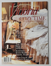 Vtg Victoria Magazine January 2000  Cozy Time Snug Places to Dream - £8.05 GBP