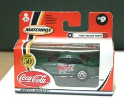 2001 Mattel Wheels Matchbox Diecast Coca Cola #9 Ford Falcon Forte NIB - £15.51 GBP
