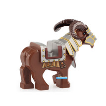 Battle Goat The Lord of the Rings Lego Compatible Minifigure Bricks - £2.38 GBP