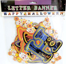 Happy Halloween Letter Hang Up Banner Party Trick or Treat, free shipping - £4.74 GBP