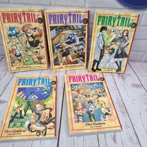 Fairytail Manga Books Volumes 1-5, Hiro Mashima - $374.43 MXN