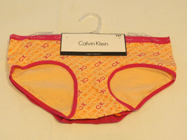 Girls youth Calvin Klein 3 pack pair Hipsters S 6/7 underwear panties 70... - £10.97 GBP