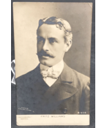 Antique Rotograph RPPC Fritz Williams Actor Portrait Real Photo Postcard... - £38.83 GBP