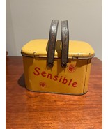 SENSIBLE NAVY CUT PLUG tobacco TIN SMOKING LUNCH BOX CAN original united... - $88.27 CAD