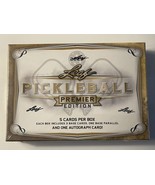 FIRST EVER! 2023 Leaf Pickleball Premier Edition 5 Cards 1 Autograph Sea... - £73.51 GBP