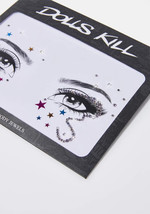 NEW IN BOX Dolls Kill RAINBOW Star Of The Night Iridescent Face &amp; Body J... - £7.42 GBP