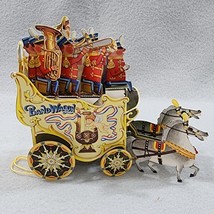 Vintage 1991 Band Wagon Pop-Up Standing Folding Paper Ornament Bu Graphi... - $147.55 MXN