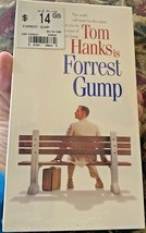 Forrest Gump VHS SEALED Tom Hanks White Water Marked &amp; Holo Sticker Wide... - £15.73 GBP
