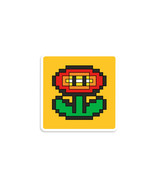 Mario Flower Mini Sticker - £1.36 GBP+
