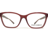 Dolce &amp; Gabbana Eyeglasses Frames DG3153P 2690 Clear Red Asian Fit 52-15... - £74.74 GBP