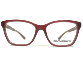 Dolce & Gabbana Eyeglasses Frames DG3153P 2690 Clear Red Asian Fit 52-15-140 - $93.28